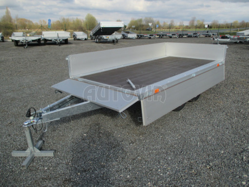Nebrzděný přívěsný vozík ZV 32/22 750kg N2 3,00x1,50/0,35
