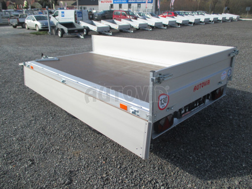 Nebrzděný přívěsný vozík ZV 32/22 750kg N2 3,00x1,50/0,35