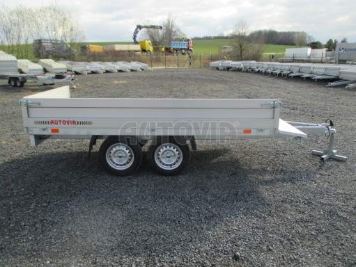 Nebrzděný přívěsný vozík ZV 32/22 750kg N2 3,00x1,50/0,35