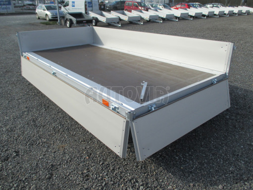 Nebrzděný přívěsný vozík ZV 32/22 750kg N2 3,00x1,50/0,35