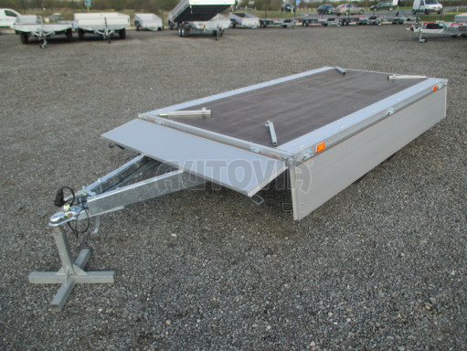 Nebrzděný přívěsný vozík ZV 32/22 750kg N2 3,00x1,50/0,35