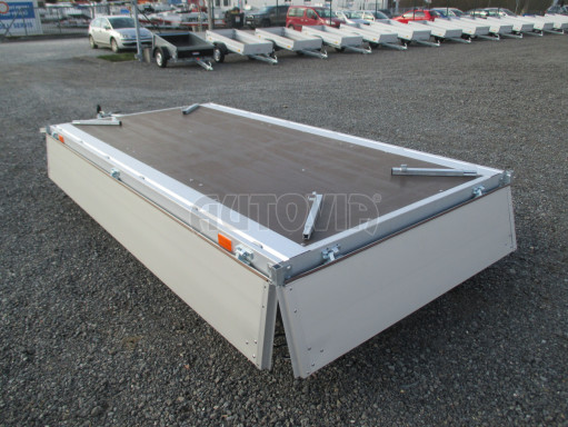 Nebrzděný přívěsný vozík ZV 32/22 750kg N2 3,00x1,50/0,35