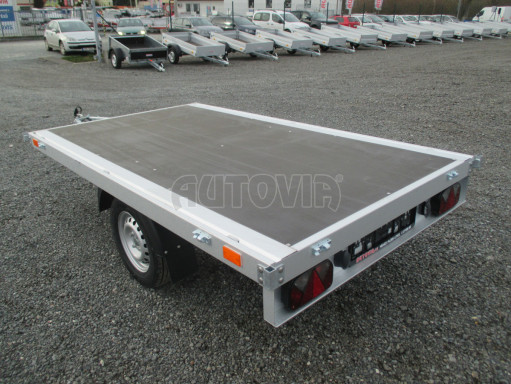 Přívěsný vozík ZV 22 750kg N1 2,55x1,50 plato
