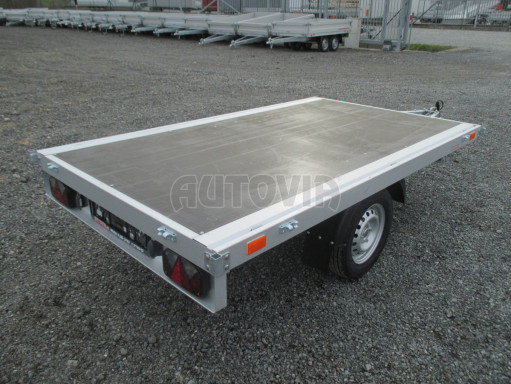 Přívěsný vozík ZV 22 750kg N1 2,55x1,50 plato