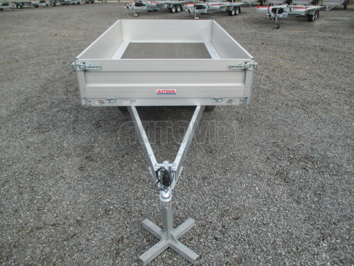Nebrzděný přívěs s koly pod ložnou plochou ZV 22 750kg N1 2,55x1,55/0,35 zesílená náprava