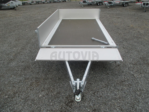 Dvounápravový přívěsný vozík ZV 22 750kg N2 2,55x1,50/0,35