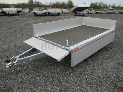 Dvounápravový přívěsný vozík ZV 22 750kg N2 2,55x1,50/0,35