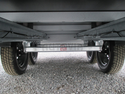 Dvounápravový přívěsný vozík ZV 22 750kg N2 2,55x1,50/0,35