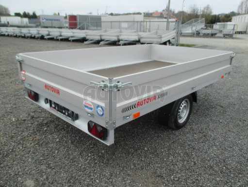 Přívěsný vozík za osobní auto ZV 32 750kg N1 3,00x1,80/0,35