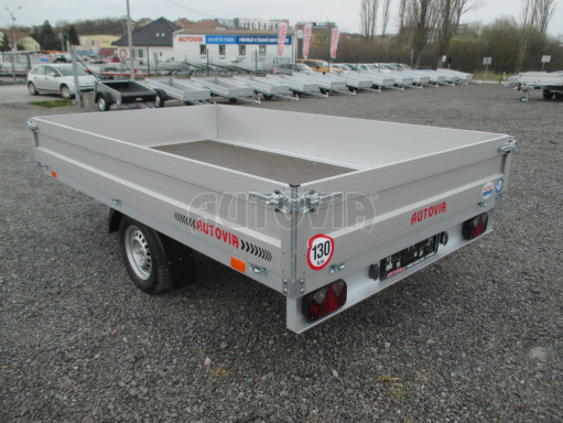 Přívěsný vozík za osobní auto ZV 32 750kg N1 3,00x1,80/0,35 zesílená náprava