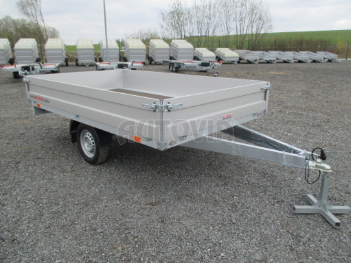 Přívěsný vozík za osobní auto ZV 32 750kg N1 3,00x1,80/0,35 zesílená náprava