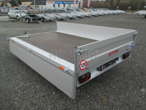 Přívěsný vozík za osobní auto ZV 32 750kg N1 3,00x1,80/0,35 zesílená náprava