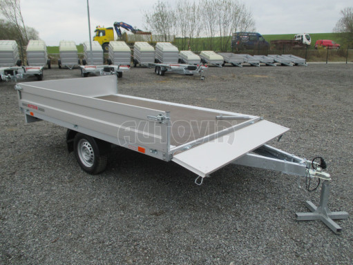 Přívěsný vozík za osobní auto ZV 32 750kg N1 3,00x1,80/0,35 zesílená náprava