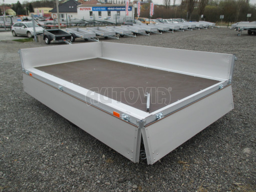 Přívěsný vozík za osobní auto ZV 32 750kg N1 3,00x1,80/0,35 zesílená náprava