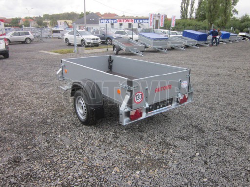 Jednoosý nebrzděný přívěs ZV 21 N1 2,06x1,11/0,35 POČ