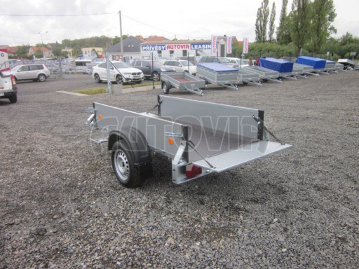 Jednoosý nebrzděný přívěs ZV 21 N1 2,06x1,11/0,35 POČ