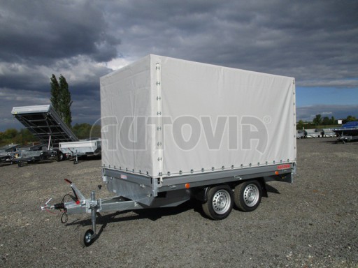 PROFI přívěs s plachtou VER 2,7T 3,10x1,76/1,70 č.1