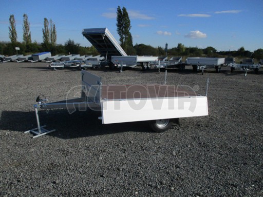 Sklápěcí přívěs s odnímatelnými bočnicemi TTS 10