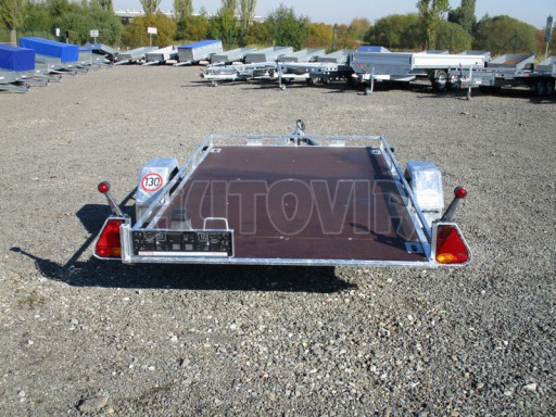 Sklápěcí přívěs na motorky HS 750kg N1 2,83x1,60 HOUP* č.2
