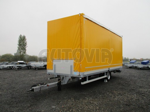 Jednonápravový 18-ti paletový vzduchem brzděný nákladní přívěs AVG 10T 7,48x2,48/3,06 č.1