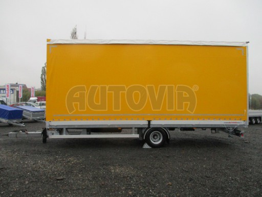 Jednonápravový 18-ti paletový vzduchem brzděný nákladní přívěs AVG 10T 7,48x2,48/3,06 č.5