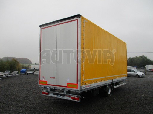 Jednonápravový 18-ti paletový vzduchem brzděný nákladní přívěs AVG 10T 7,48x2,48/3,06 č.2