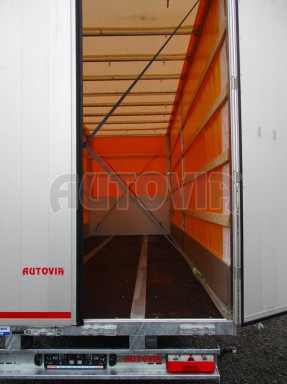 Jednonápravový 18-ti paletový vzduchem brzděný nákladní přívěs AVG 10T 7,48x2,48/3,06 č.11