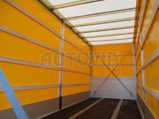 Jednonápravový 18-ti paletový vzduchem brzděný nákladní přívěs AVG 10T 7,48x2,48/3,06 č.12