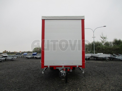 Jednonápravový 18-ti paletový vzduchem brzděný nákladní přívěs AVG 10T 7,40/2,48/2,93 č.3