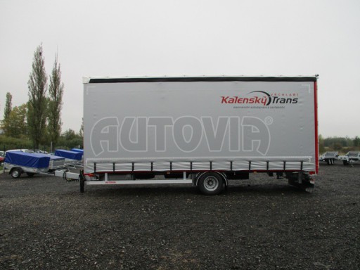 Jednonápravový 18-ti paletový vzduchem brzděný nákladní přívěs AVG 10T 7,40/2,48/2,93 č.2