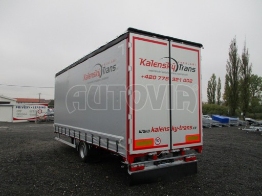 Jednonápravový 18-ti paletový vzduchem brzděný nákladní přívěs AVG 10T 7,40/2,48/2,93 č.4