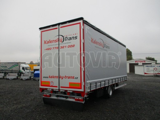 Jednonápravový 18-ti paletový vzduchem brzděný nákladní přívěs AVG 10T 7,40/2,48/2,93 č.6