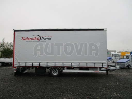 Jednonápravový 18-ti paletový vzduchem brzděný nákladní přívěs AVG 10T 7,40/2,48/2,93 č.7