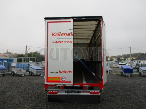 Jednonápravový 18-ti paletový vzduchem brzděný nákladní přívěs AVG 10T 7,40/2,48/2,93 č.9