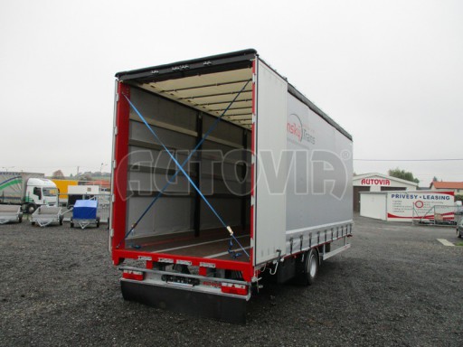 Jednonápravový 18-ti paletový vzduchem brzděný nákladní přívěs AVG 10T 7,40/2,48/2,93 č.13