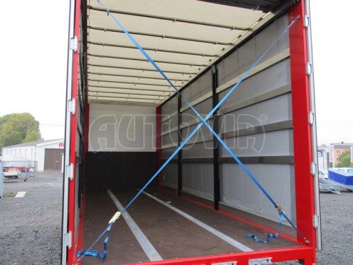 Jednonápravový 18-ti paletový vzduchem brzděný nákladní přívěs AVG 10T 7,40/2,48/2,93 č.15