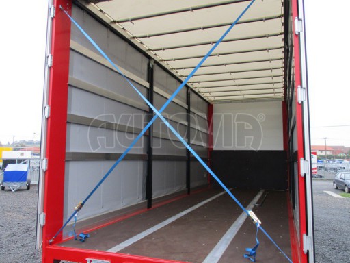 Jednonápravový 18-ti paletový vzduchem brzděný nákladní přívěs AVG 10T 7,40/2,48/2,93 č.16