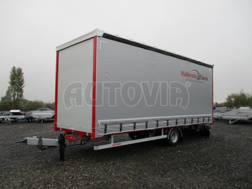 Jednonápravový 18-ti paletový vzduchem brzděný nákladní přívěs AVG 10T 7,40/2,48/2,93 č.18