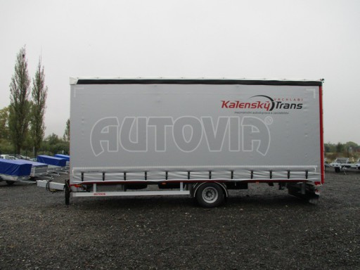 Jednonápravový 18-ti paletový vzduchem brzděný nákladní přívěs AVG 10T 7,40/2,48/2,93 č.19