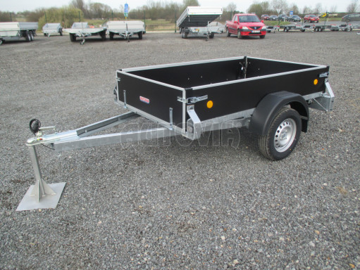 Nebrzděný jednoosý PROFI přívěs ZV 23 N1 2,06x1,24/0,35 POČ zesílená náprava, V oj