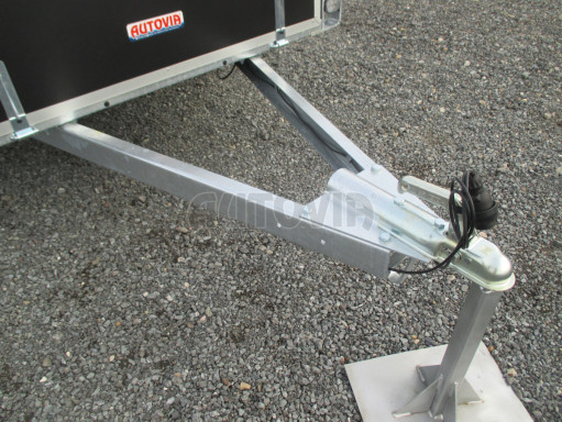 Nebrzděný jednoosý PROFI přívěs ZV 23 N1 2,06x1,24/0,35 POČ zesílená náprava, V oj