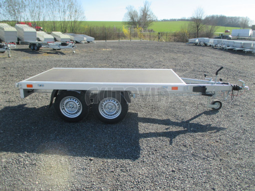 Dvouosý přívěs v provedení plato ZV 22 2,0T B2 2,55x1,50 13