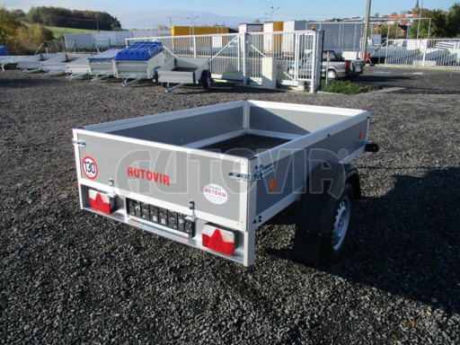 Přívěsný vozík za osobní auto ZV 7 EX 2,06x1,25/0,35