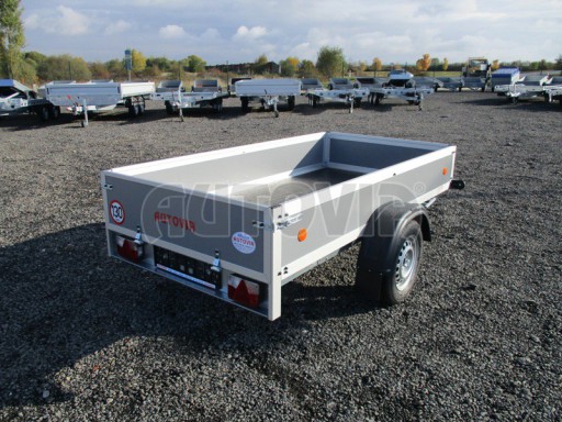 Jednoosý nebrzděný přívěs ZV 26 EX 750kg 2,49x1,25/0,35