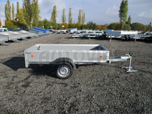 Jednoosý nebrzděný přívěs ZV 26 EX 750kg 2,49x1,25/0,35