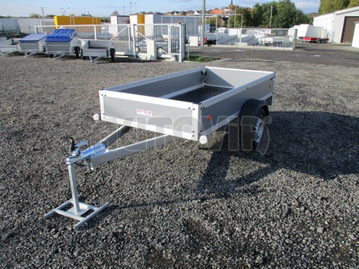 Jednoosý nebrzděný přívěs ZV 26 EX 750kg 2,49x1,25/0,35
