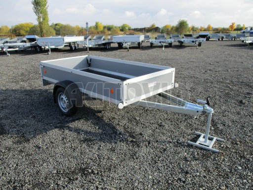 Jednoosý nebrzděný přívěs ZV 26 EX 750kg 2,49x1,25/0,35