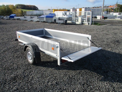 Jednoosý nebrzděný přívěs ZV 26 EX 750kg 2,49x1,25/0,35