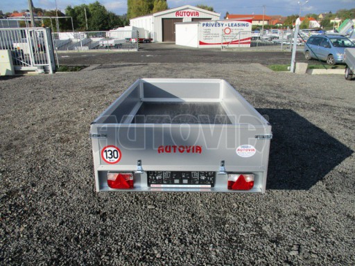 Jednoosý nebrzděný přívěs ZV 26 EX 750kg 2,49x1,25/0,35