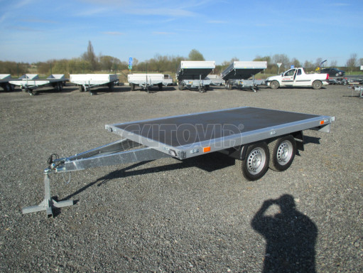 Přívěsný vozík dvounápravový ZV 32 750kg N2 3,00x1,80 13